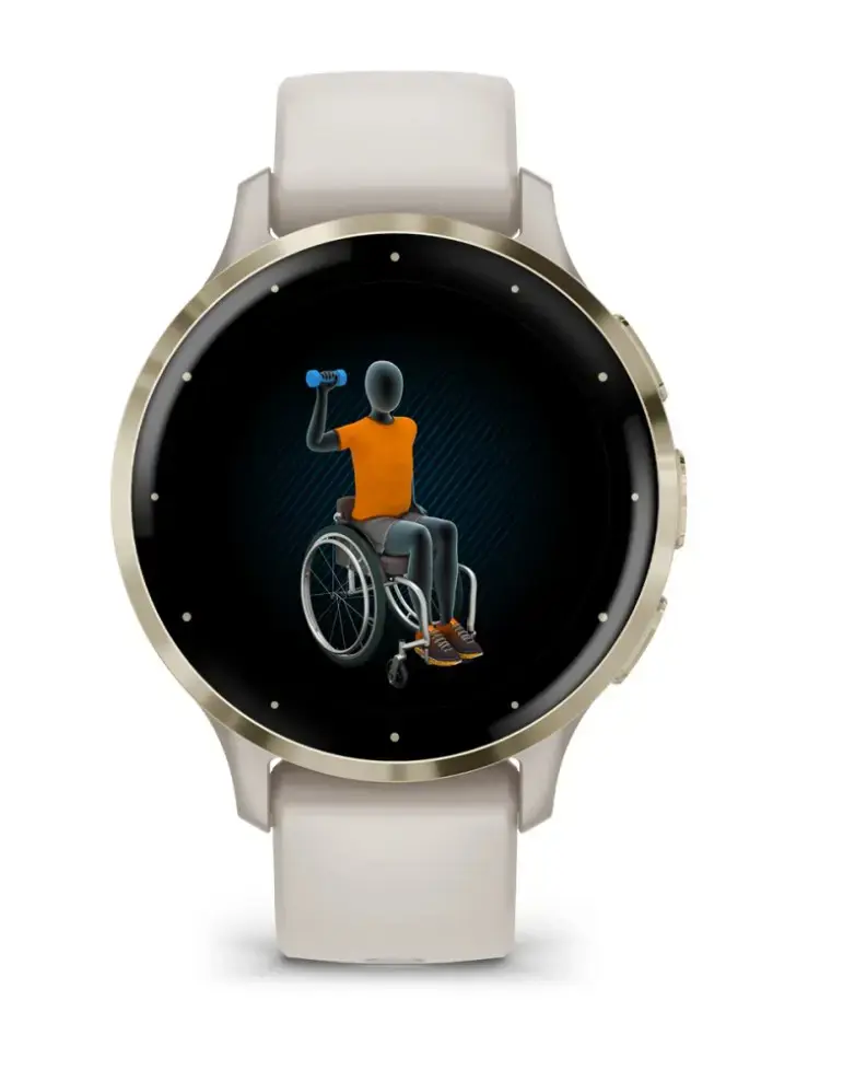 IŠMANUSIS LAIKRODIS VENU 3S/IVORY/GOLD 010-02785-04 GARMIN
