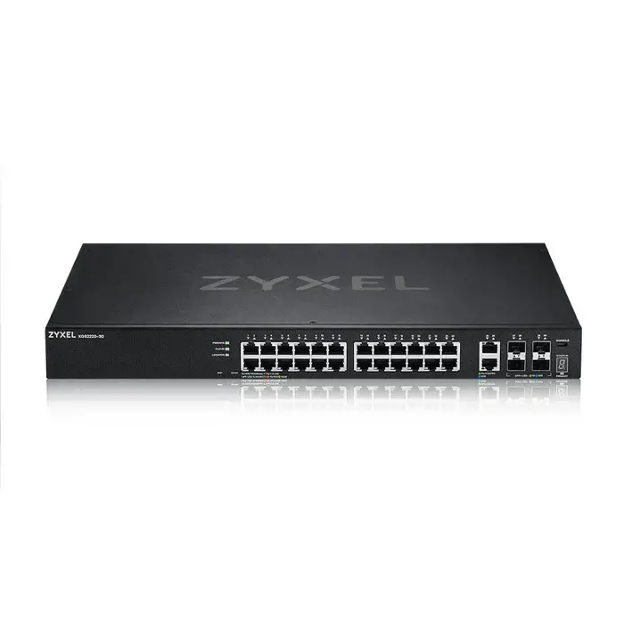 Zyxel XGS2220-30, valdomas, L3, Gigabit Ethernet (10/100/1000), montuojamas į stovą