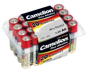 Camelion LR6-BP20 AA/LR6, Plus Alkaline, 20 vnt.