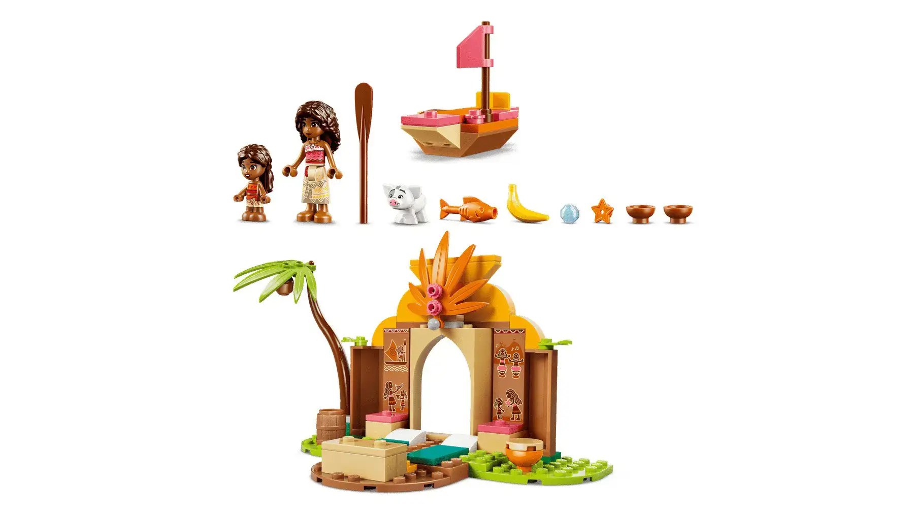 LEGO DISNEY 43282 Village House and Boat