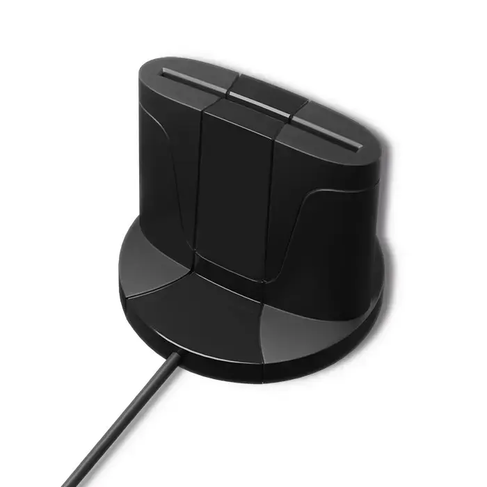 QOLTEC 50632 Išmanusis išmaniųjų ID kortelių skaitytuvas SCR0632 C tipo USB