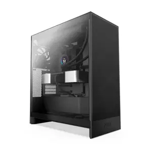 Case NZXT MidiTower ATX EATX MicroATX MiniITX Colour Black CM-H72FB-01