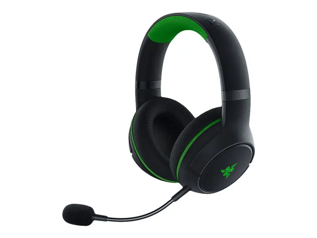 "Razer" juodos spalvos, belaidės, žaidimų ausinės, "Kaira Pro", skirtos "Xbox