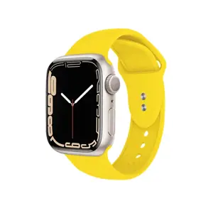 "Crong Liquid Band" apyrankė "Apple Watch" 38/40/41 mm (geltona)