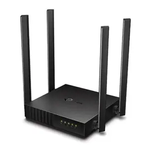TP-Link Archer C54, "Wi-Fi 5" (802.11ac), dviejų dažnių (2,4 GHz / 5 GHz), Ethernet LAN, 4G, juodas, stalinis maršrutizatorius