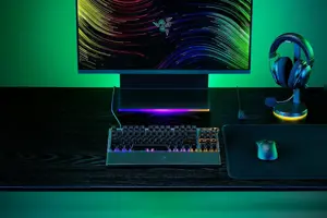 "Razer" žaidimų klaviatūra "Huntsman V3 Pro Tenkeyless Wired Nordic Analog Optical" juoda