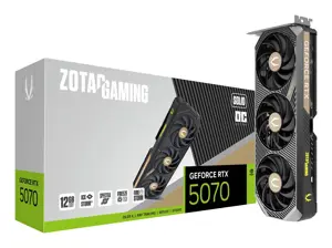 Vaizdo plokštė ZOTAC GeForce RTX 5070 12 GB, GDDR7, ZT-B50700J-10P