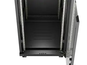 Lanberg FF01-6824-12BL rack cabinet 24U Freestanding rack Black