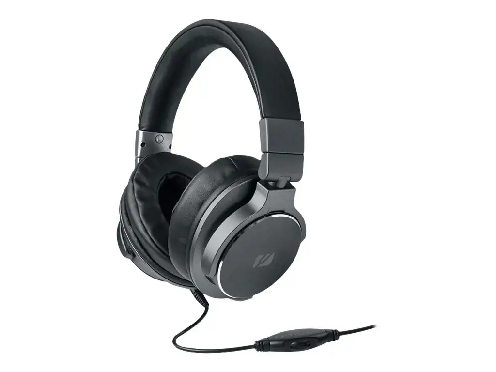 "Muse TV" ausinės M-275 CTV On-ear, nešiojamos arba laidinės, Aux įvestis, juodos spalvos