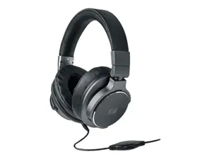 "Muse TV" ausinės M-275 CTV On-ear, nešiojamos arba laidinės, Aux įvestis, juodos spalvos