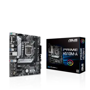 ASUS PRIME H510M-A, "Intel", LGA 1200, "Intel® Celeron®", "Intel® Core™ i5", "Intel® Core™ i7", "In…