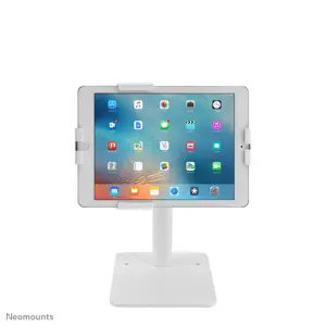 "Neomounts by Newstar" stalinis planšetinio kompiuterio laikiklis, Planšetinis kompiuteris/UMPC, Pasyvus laikiklis, Stalinis, Vidinis, Baltas