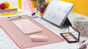"LOGITECH" kilimėlis stalui "Studio" serija - MID GREY - NAMR-EMEA