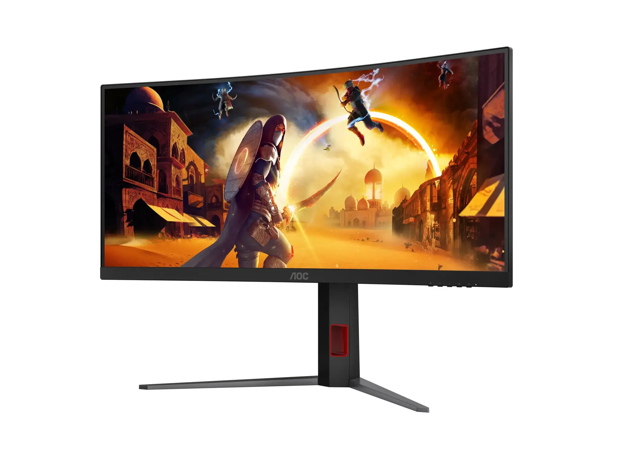 AOC | CU34G4Z | 34 " | Fast VA | WQHD | 21:9 | 240 Hz | 1 ms | 3440 x 1440 pixels | 450 cd/m² | HDMI ports quantity 2 | Black