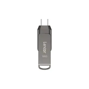 MEMORY DRIVE FLASH USB3.1 128G/D400 LJDD400128G-BNQNG LEXAR