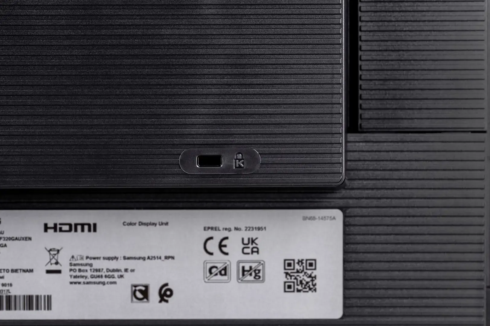 Samsung LS24F320GAUXEN | 24 " | IPS | FHD | 16:9 | 120 Hz | 5 ms | 1920 x 1080 pixels | 250 cd/m² | HDMI ports quantity 2 | Black