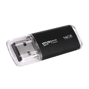SILICON POWER atmintinė USB Ultima II I-series 16GB USB 2.0 juoda