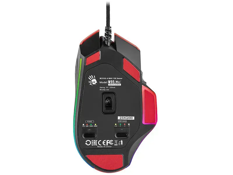 A4TECH PELĖ W95MAX USB SPORTS RED A4TMYS47257