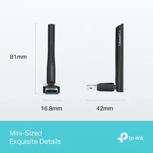 TP-Link UB500 PLUS Long Range Bluetooth USB Adapteris