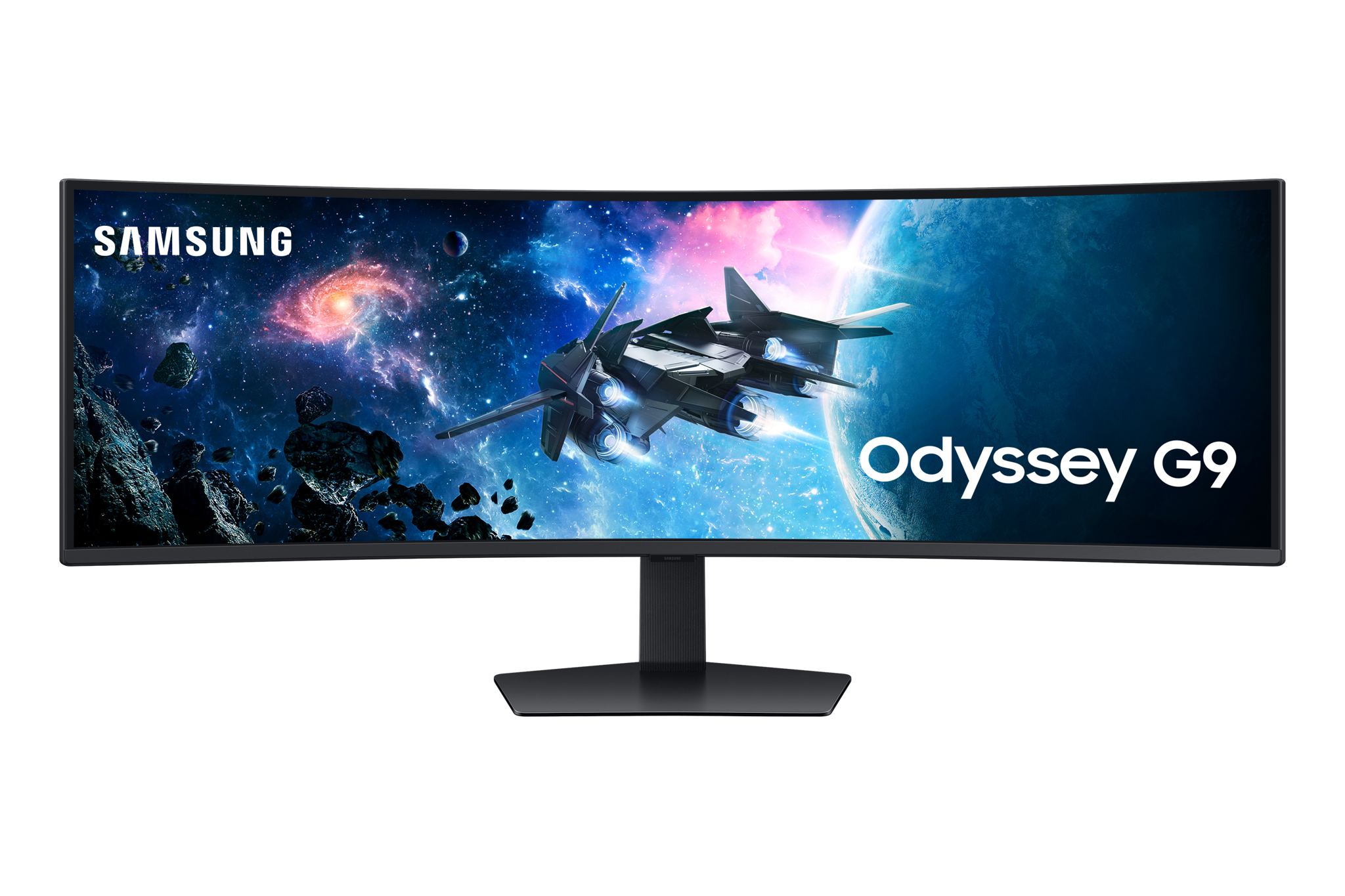 Samsung G95C, 124.5 cm (49"), 5120 x 1440 pixels, Dual QHD, LED, 1 ms, Black