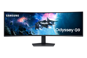 Samsung G95C, 124.5 cm (49"), 5120 x 1440 pixels, Dual QHD, LED, 1 ms, Black