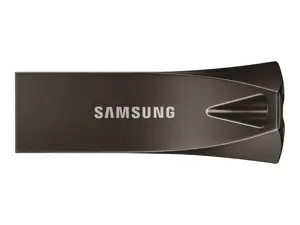 "Samsung" MUF-128BE, 128 GB, A tipo USB, 3.2 Gen 1 (3.1 Gen 1), 300 MB/s, be dangtelio, juoda, pilka