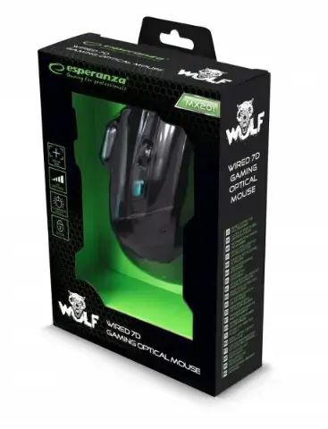 Esperanza EGM201B WIRED MOUSE FOR GAMERS 7D OPT. USB MX201 WOLF BLUE