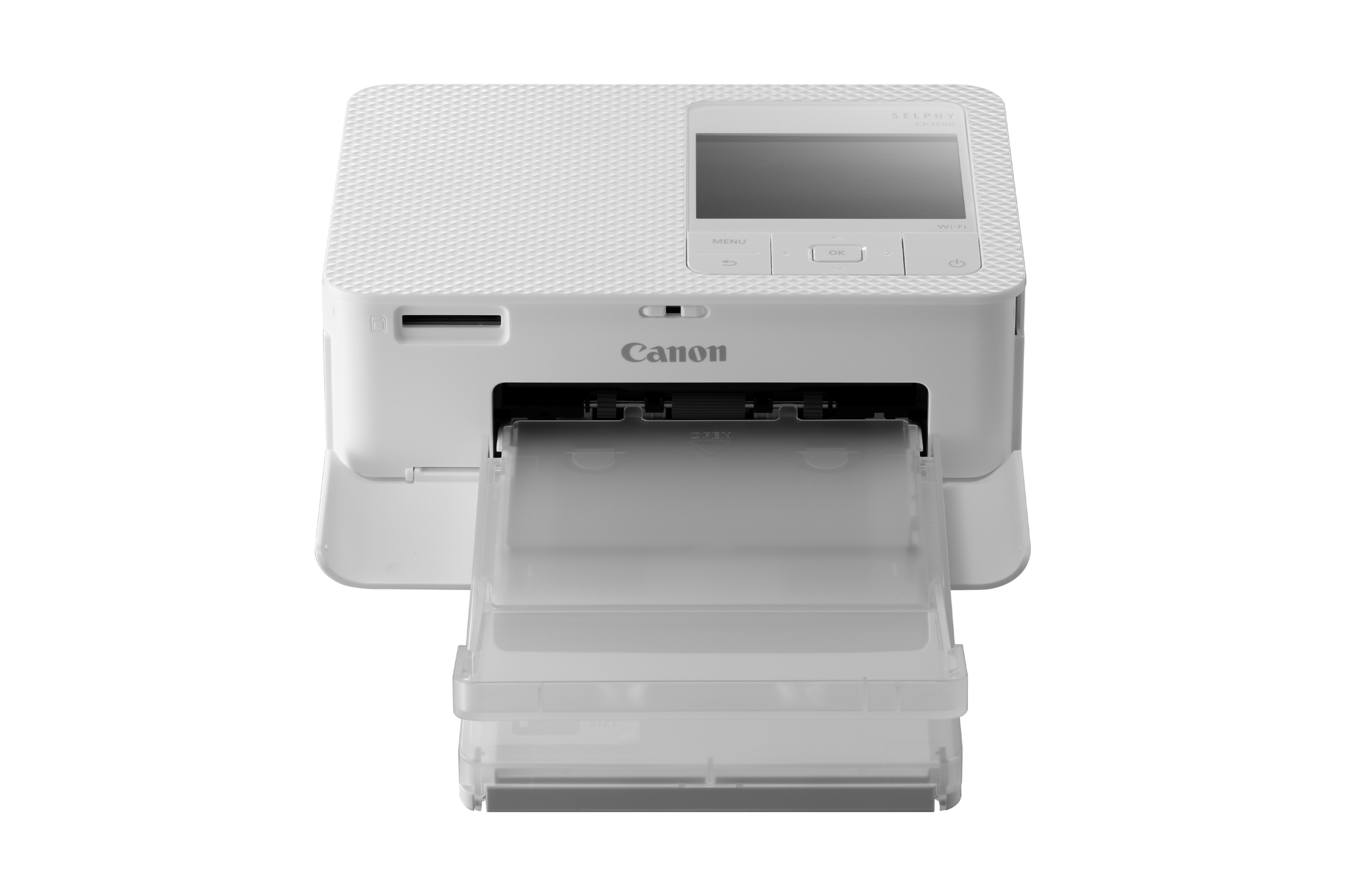 "Canon SELPHY CP1500", sublimacinis spausdinimas dažais, 300 x 300 DPI, 4" x 6" (10x15 cm), "Wi-Fi", tiesioginis spausdinimas, baltas