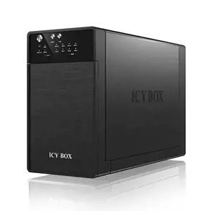 ICYBOX IB-RD3620SU3 IcyBox Išorinė RAID sistema 2x3,5 SATA I/II/III, USB 3.0, eSATA, juoda