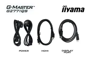 iiyama G-MASTER G2771QS-B1 computer monitor 68.6 cm (27") 2560 x 1440 pixels Wide Quad HD Black