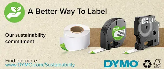 DYMO Authentic D1 Labels | Black Print on Red Tape | 12 mm x 7 m | Self-Adhesive Labels for LabelManager Label Makers | Made in Europe, Black on red, Polyester, Belgium, -18 - 90 °C, DYMO, LabelManager, LabelWriter 450 DUO