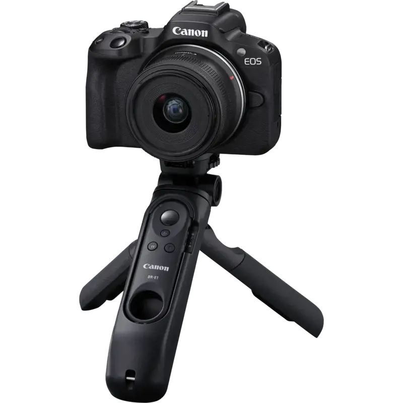 "Canon EOS R50", juoda + RF-S 18-45mm F4.5-6.3 IS STM rinkinys, 24,2 MP, 6000 x 4000 taškų, CMOS, 4K Ultra HD, jutiklinis ekranas, juoda