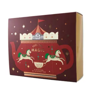 Juodoji arbata AHMAD CLASSICAL SELECTION, vokeliuose, 60 vnt.x 2 g