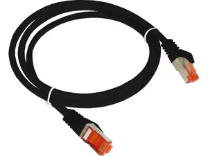 ALANTEC SUJUNGIMO LAIDAS F/UTP CAT.6 PVC 0,5 M JUODAS