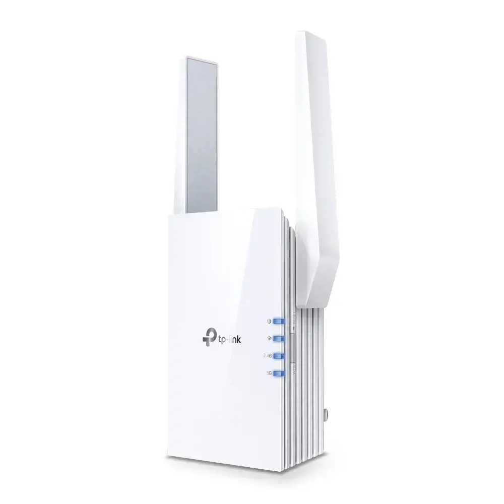 TP-Link RE705X, Baltas, Išorinis, Tinklinis maršrutizatorius, CE, RoHS, Dviejų dažnių (2,4 GHz / 5 GHz), "Wi-Fi 6" (802.11ax)