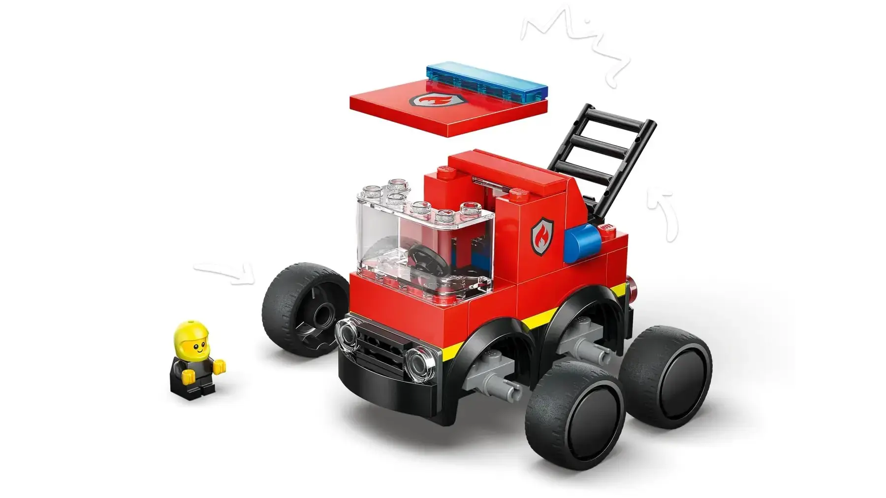LEGO CITY 60482 Rides - Fire Truck
