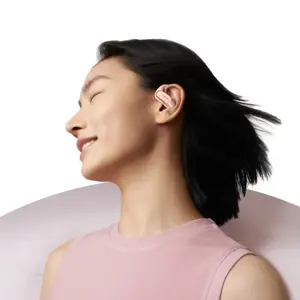 SHOKZ OpenFit Air, Wireless, Calls/Music/Sport/Everyday, 50 - 16000 Hz, Headset, Rose