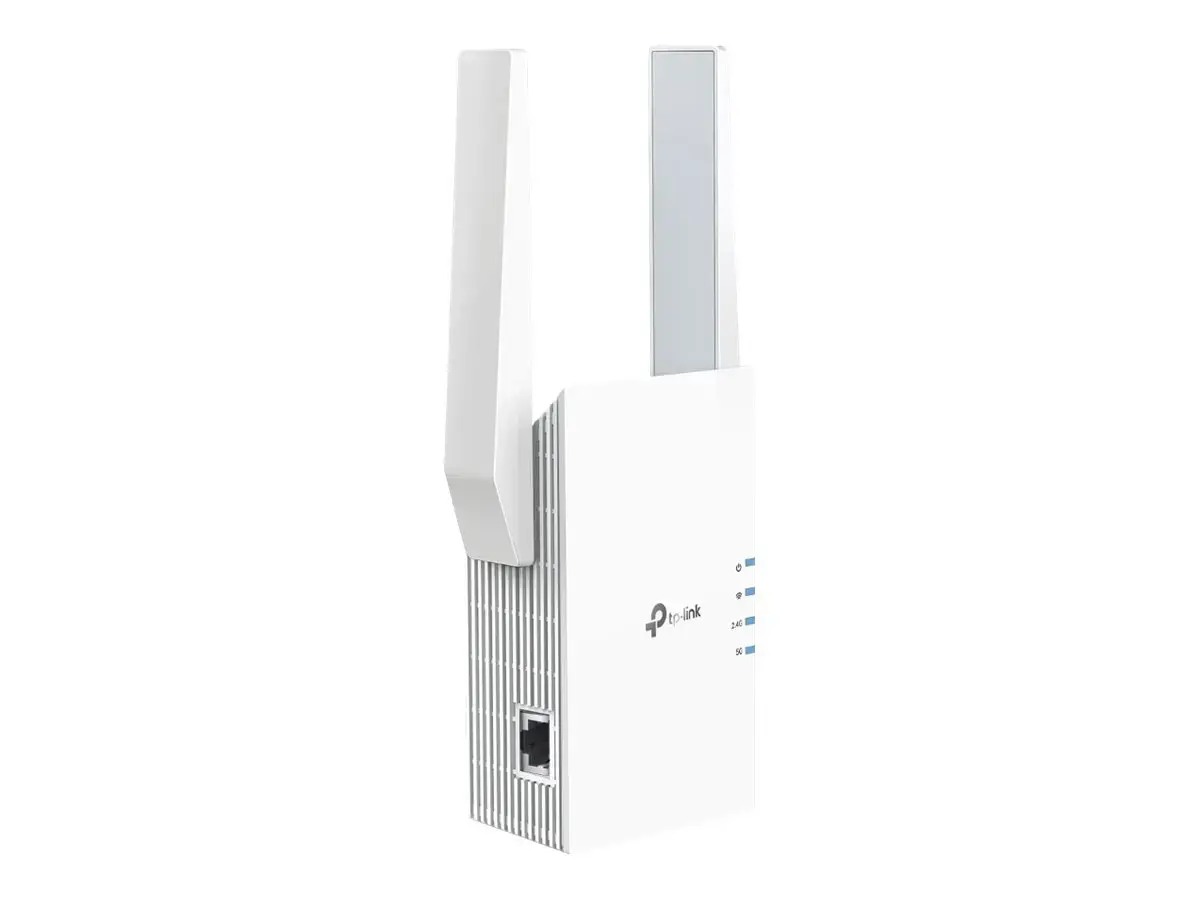 TP-Link RE705X, Baltas, Išorinis, Tinklinis maršrutizatorius, CE, RoHS, Dviejų dažnių (2,4 GHz / 5 GHz), "Wi-Fi 6" (802.11ax)