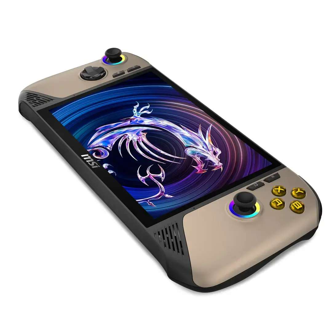 MSI Claw 8 AI+ A2VM-037PL portable game console 20.3 cm (8") 1 TB Touchscreen Wi-Fi Beige