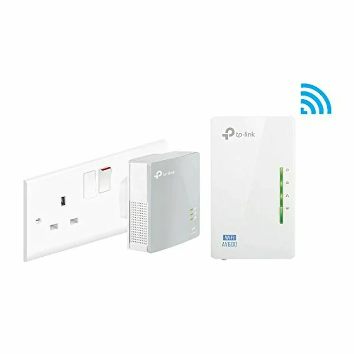 TP-Link AV500 Powerline Wi-Fi rinkinys, 600 Mbit/s, IEEE 1901, IEEE 802.11b, IEEE 802.11g, IEEE 802.11n, IEEE 802.3, IEEE 802.3u, Fast Ethernet, 10 100 Mbit/s, Wi-Fi 4 (802.11n), 802.11b, 802.11g, Wi-Fi 4 (802.11n)