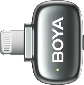Boya wireless microphone mini 2-02 USB-C, lunar silver