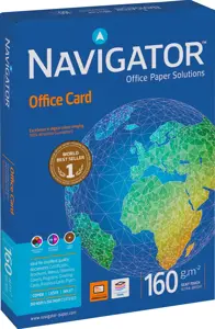A3 Biuro popierius Navigator Office Card, 160 g/m², 250 psl.