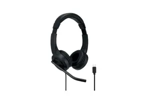 Kensington H1000 USB-C On-Ear Headset, Wired, Calls/Music, 210 g, Headset, Black