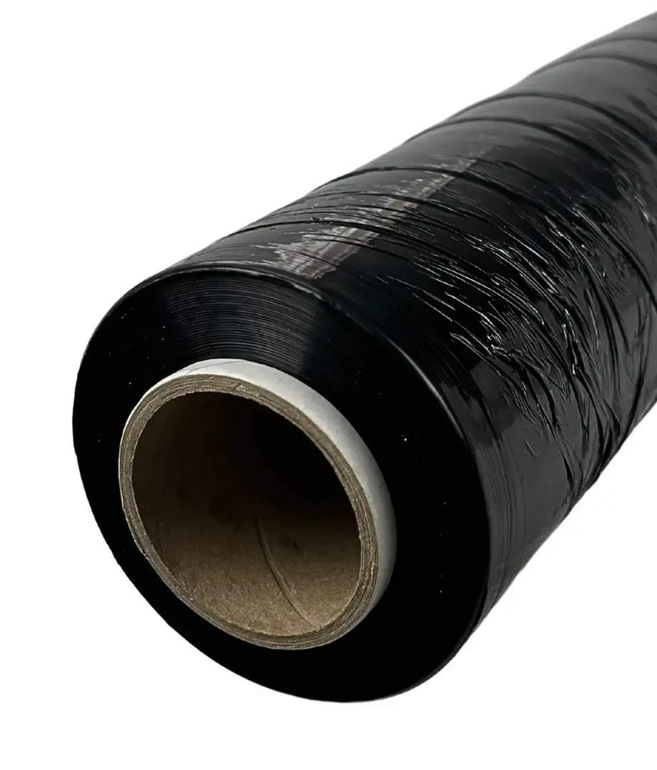 BSTech Stretch film black 23mic 1.5/1.2
