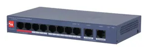 Switch DAHUA DH-CS4010-8ET2GT-110 Switch layer L2 8xRJ-45 ports RJ-45 Ports Type Fast Ethernet (10/…