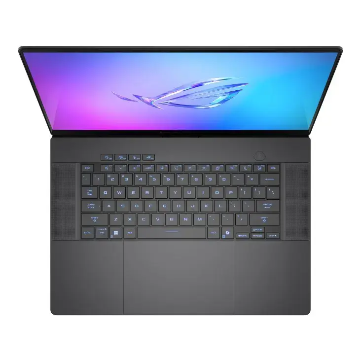 ASUS ROG Zephyrus G16 GU605CW-U9322W Ultra 9 285H 16" 2.5K OLED 240Hz 32GB LPDDR5X 7467 2TB SSD GeForce RTX 5080 16GB Wi-Fi + Bluetooth 1080p IR camera 90Wh battery Windows 11 Eclipse Grey