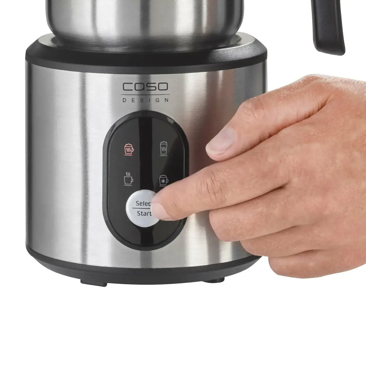 Pieno putos plakiklis Caso 01666, Juoda