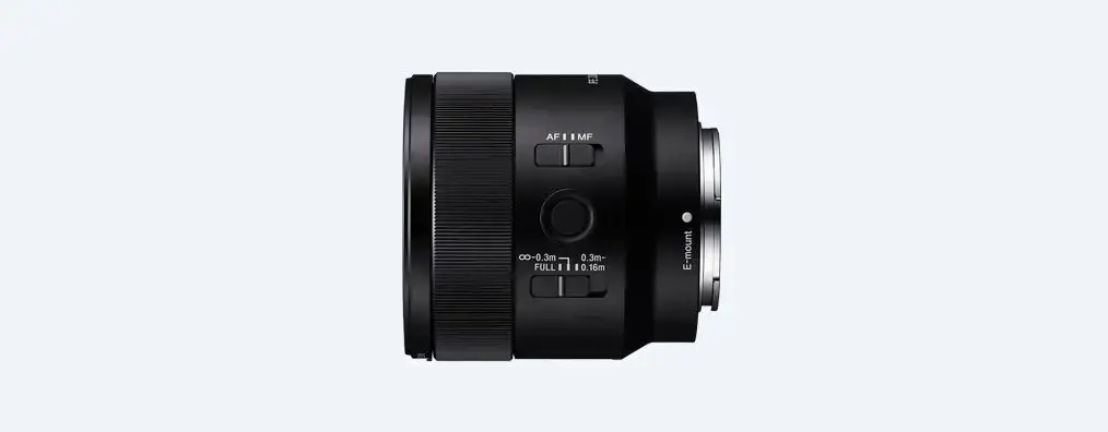 "Sony SEL50M28", makroobjektyvas, 8/7, "Sony E", automatinis fokusavimas