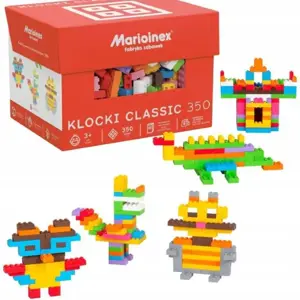 Marioinex Mini Waffle Building Blocks Classic, 350 pieces