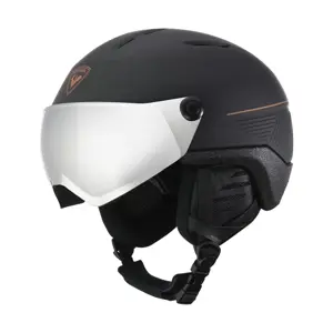 Helmet FIT VISOR IMPACTS PHOTO BLACK L/XL ROSSIGNOL